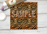 Tiger Patterned Adhesive Vinyl 134